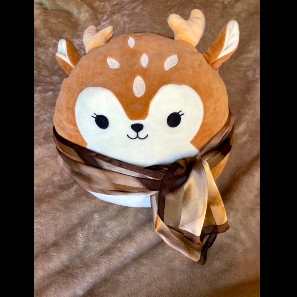 3/$15 - Golden brown and tan scarf